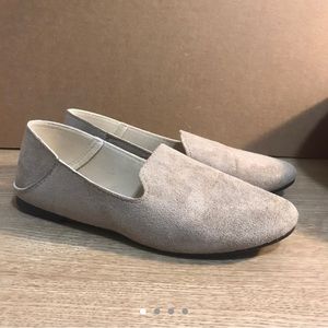 Suede Flat Loafers - NEVER WORN